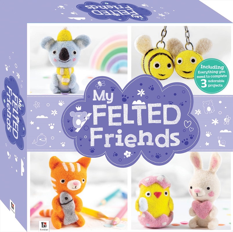 My Felted Friend - Needle Felting Kit/Product Detail/Arts & Crafts Supplies