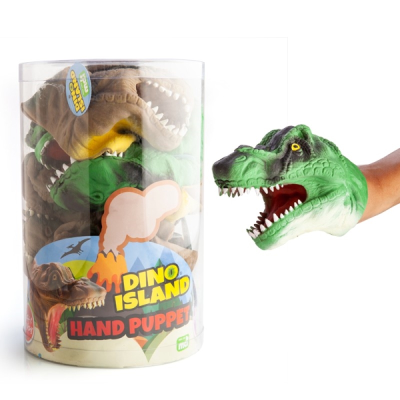 Dino Island T-Rex Hand Puppet (Chosen At Random) | Toy