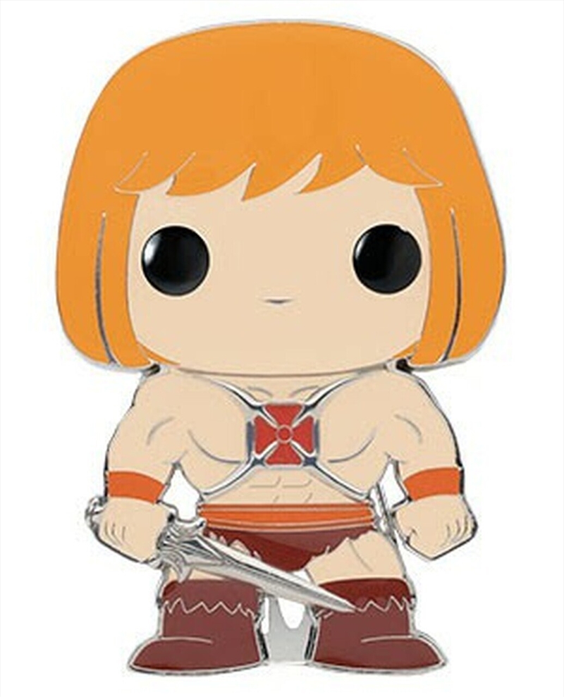 Masters of the Universe - He-Man 4" Pop! Enamel Pin/Product Detail/Buttons & Pins