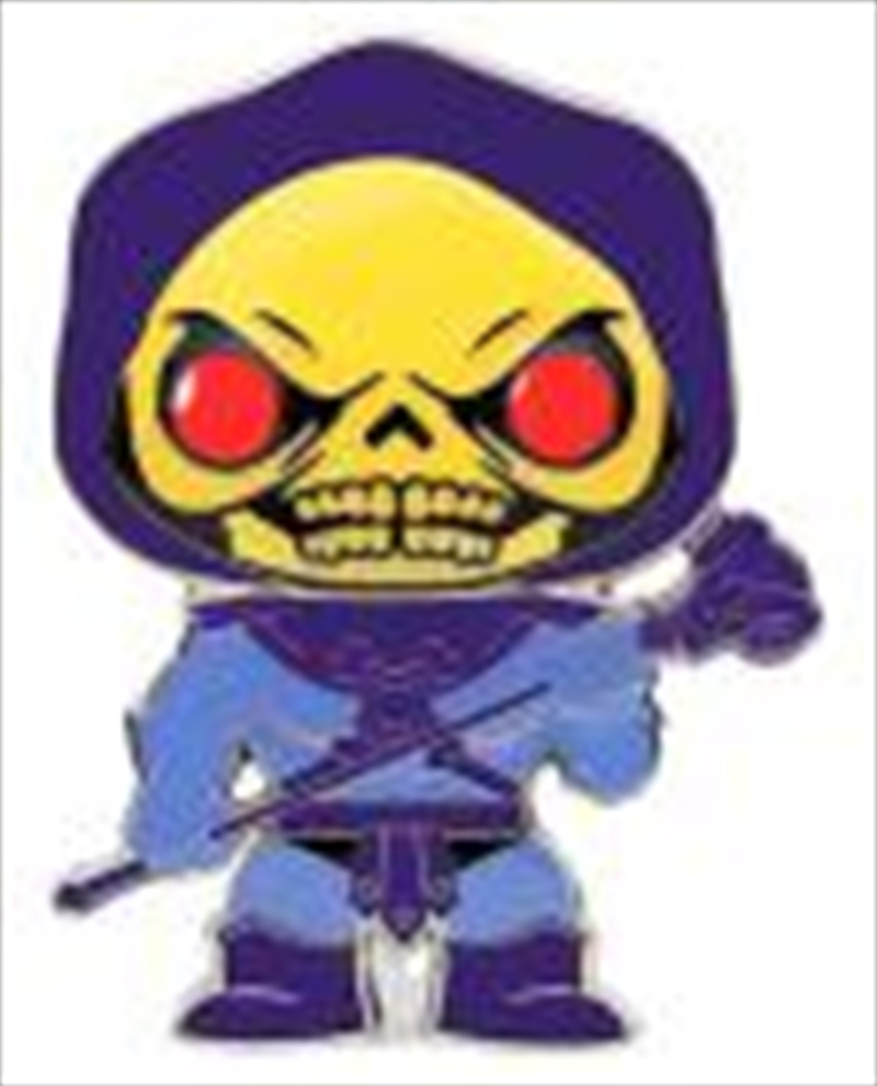 Masters of the Universe - Skeletor with glow eyes 4" Pop! Enamel Pin | Merchandise
