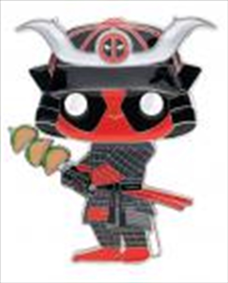 Deadpool - Taco Samurai 4" Pop! Enamel Pin/Product Detail/Buttons & Pins