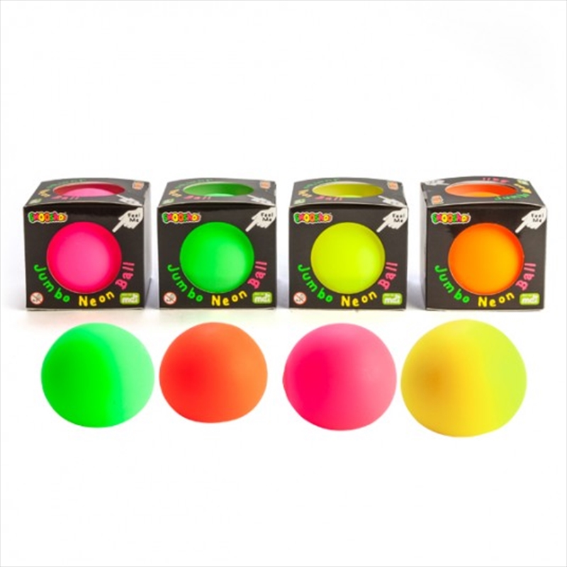 Smoosho's Jumbo Neon Ball (SENT AT RANDOM)/Product Detail/Fidget & Sensory