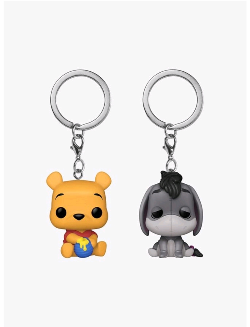 Winnie the Pooh - Winnie & Eeyore US Exclusive Pop! Keychain 2 pack [RS]/Product Detail/Movies