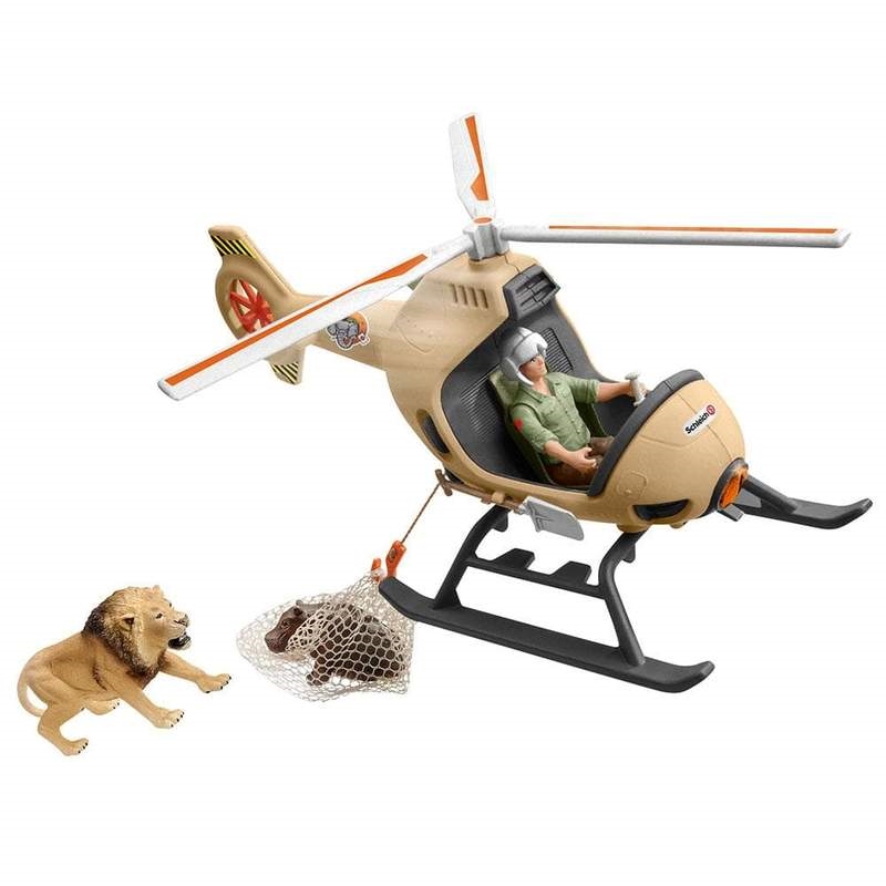 Schleich Figure - Animal Rescue Helicopter/Product Detail/Play Sets