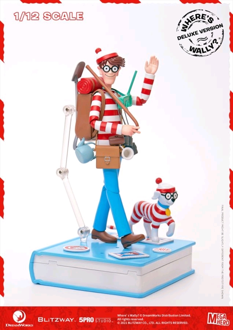 Where's Wally? - Wally Deluxe 1:12 Scale 6" Action Figure/Product Detail/Figurines