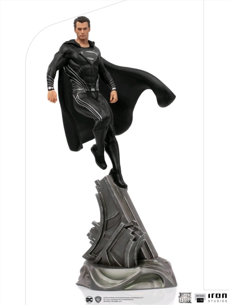 Justice League - Superman Black Suit Art 1:10 Scale Statue/Product Detail/Statues