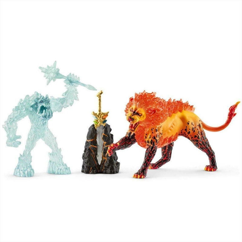 Schleich Figure - Battle For the Superweapon Fire and Frost Figures/Product Detail/Play Sets