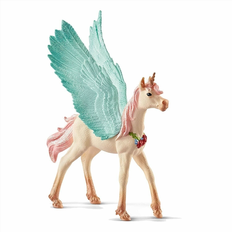 Schleich Figure - Decorated Unicorn Pegasus Foal/Product Detail/Play Sets