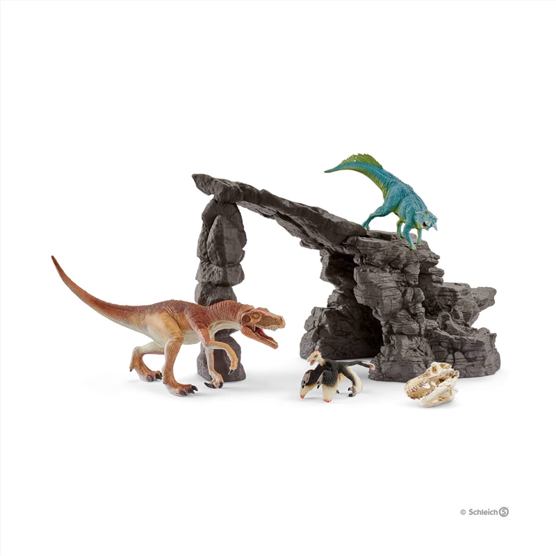 Schleich Figure - Dino Set With Cave/Product Detail/Play Sets