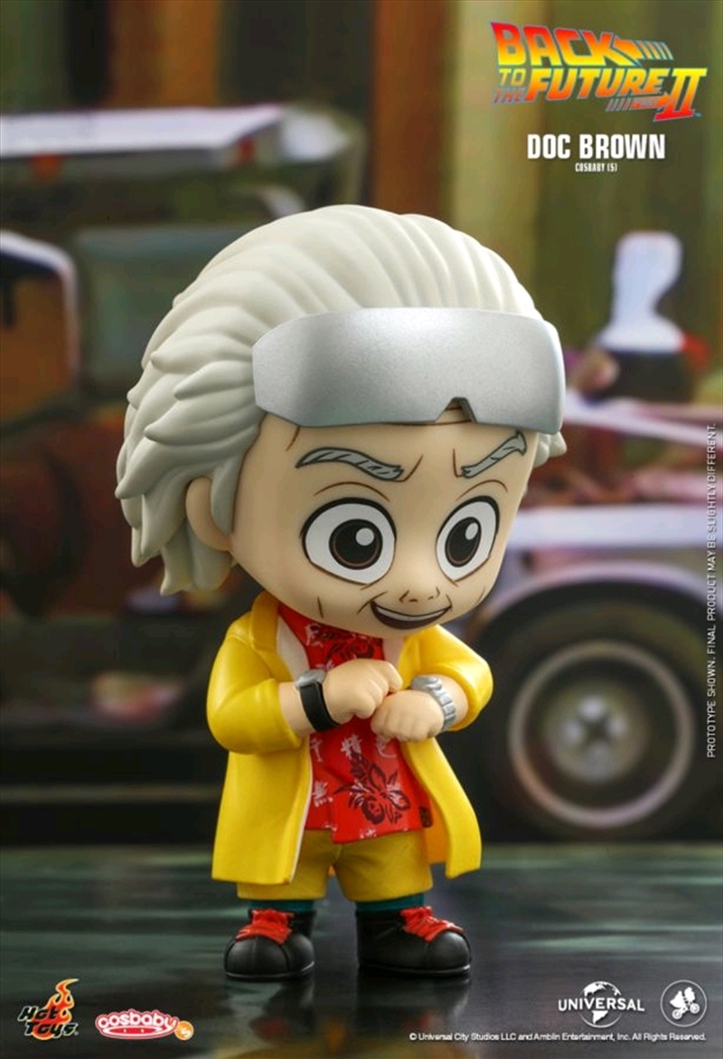 Back to the Future 2 - Doc Brown Cosbaby/Product Detail/Figurines