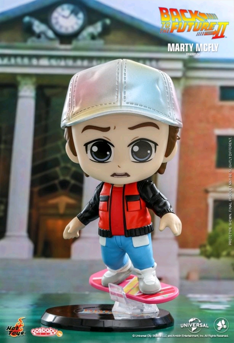Iron Studios - BTTF 2 - Marty McFly sur Hoverboard Back to the Future