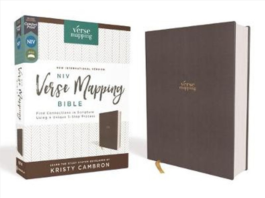 NIV Verse Mapping Bible, Cloth Over Board, Comfort Print: Find Connections In Scripture Using A Uniq/Product Detail/Religion & Beliefs