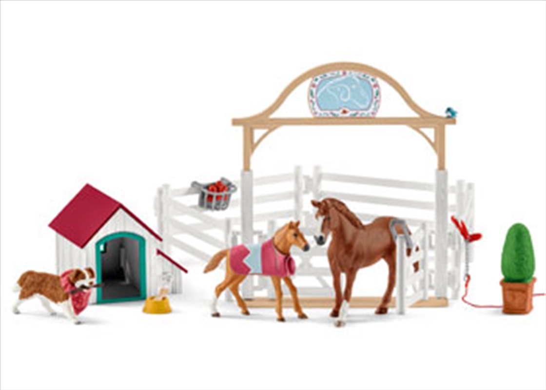 Schleich- Hannah’s guest horses with Ruby the dog/Product Detail/Play Sets