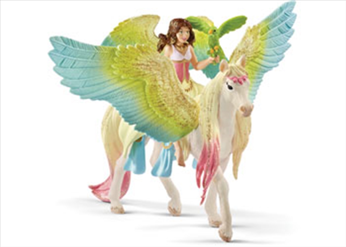 Schleich - Fairy Surah with Glitter Pegasus/Product Detail/Play Sets
