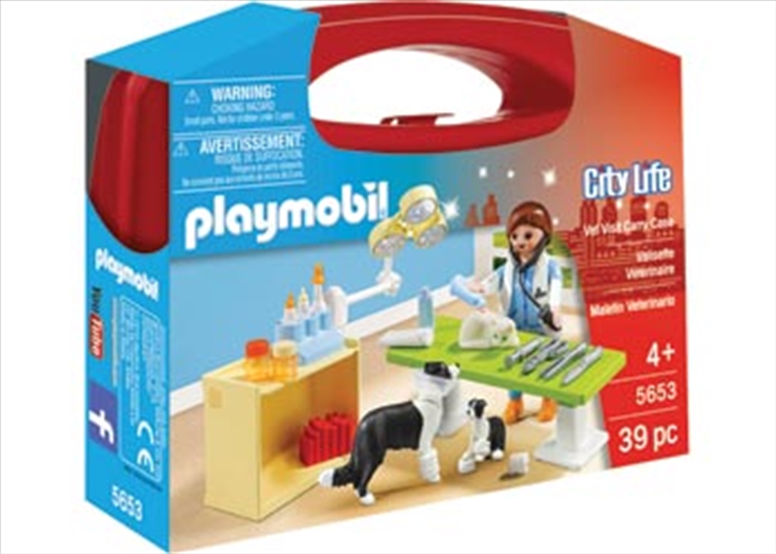 Playmobil – Vet Visit Carry Case/Product Detail/Play Sets