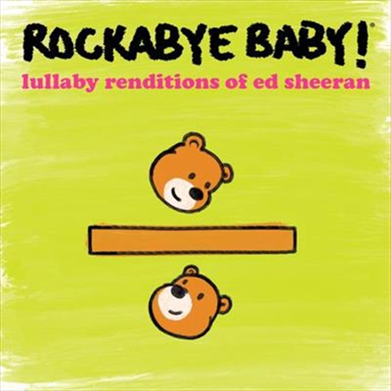 Lullaby Renditions Of Ed Sheeran/Product Detail/Childrens