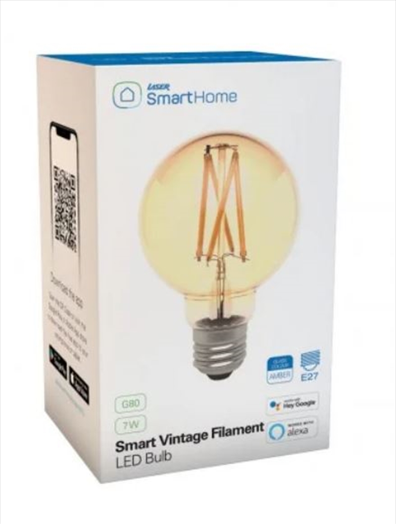 Laser - E27 G80 Filament Bulb Amber/Product Detail/Bulbs