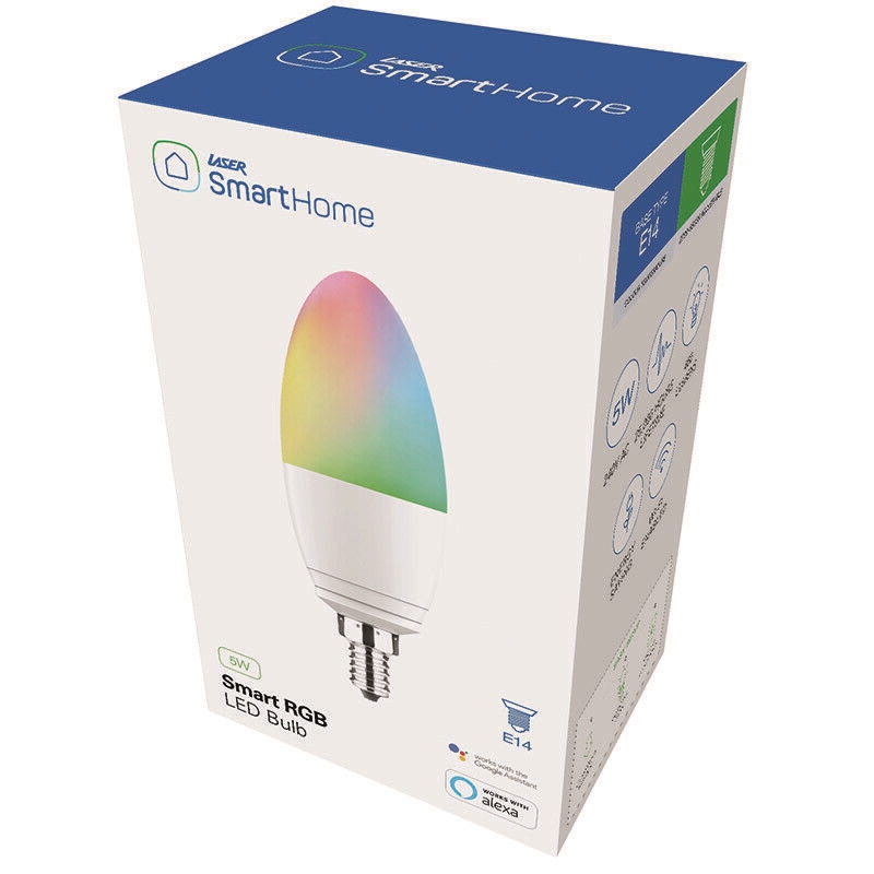 Laser 5W Smart RGB Bulb E14/Product Detail/Bulbs