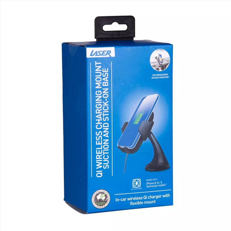 Laser - QI Wireless Car Charging Mount Holder/Product Detail/Power Adaptors