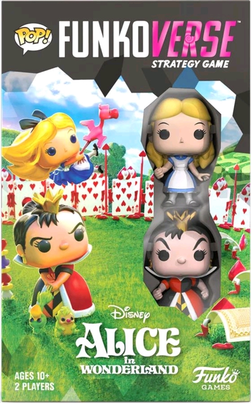 Funkoverse - Alice in Wonderland 2-pack Expandalone Game | Merchandise