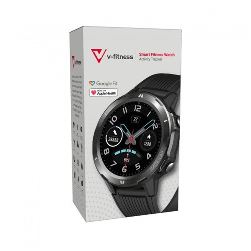 Buy VFitness Activity Tracker Black With 2 Extra Bands, Apparel Sanity