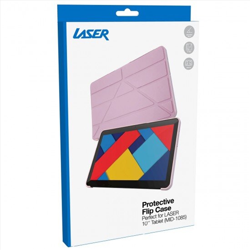 Laser 10" Flip Case for MID-1085 Tablet - Pink/Product Detail/Computer Accessories