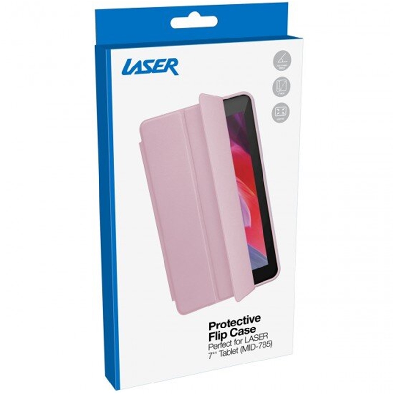 Laser 7" Flip Case for MID-785 Tablet - Pink/Product Detail/Computer Accessories