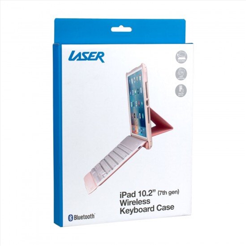 Laser 10.2 inch Wireless Keyboard for iPad Pink/Product Detail/Computer Accessories