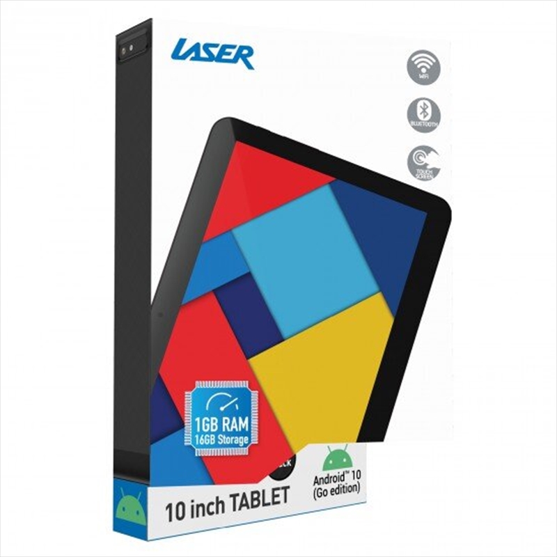 Laser 10'' Android Tablet Onyx Black/Product Detail/Appliances