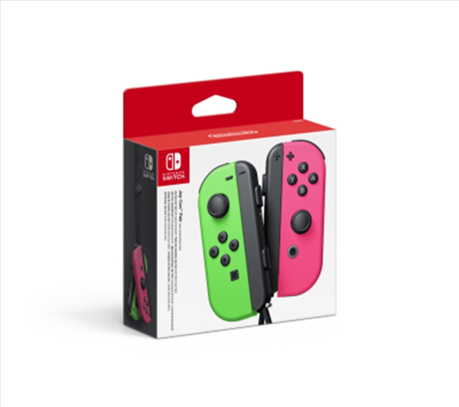 Nintendo Switch Joy Con Neon Green and Neon Pink Pair/Product Detail/Consoles & Accessories