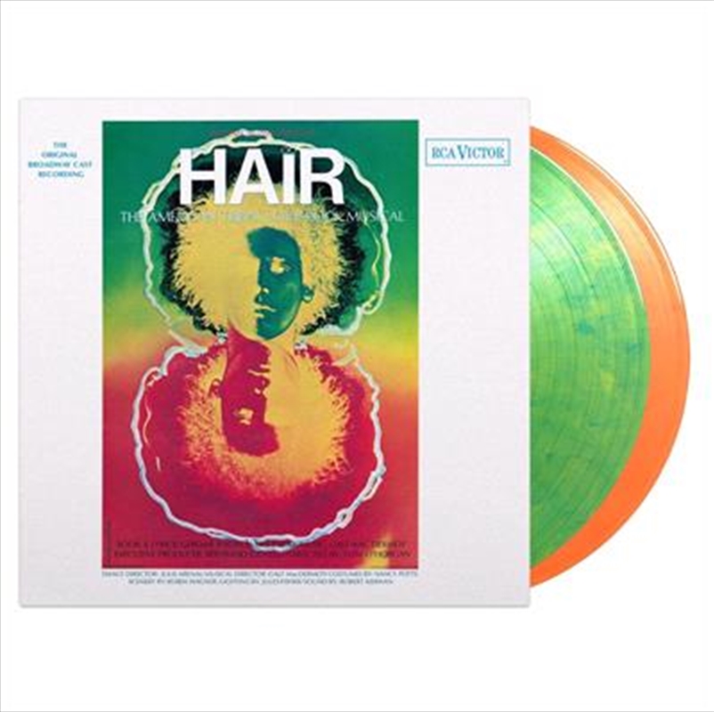 Hair - OBC Limited Green / Yellow / Orange Swirl Vinyl/Product Detail/Soundtrack
