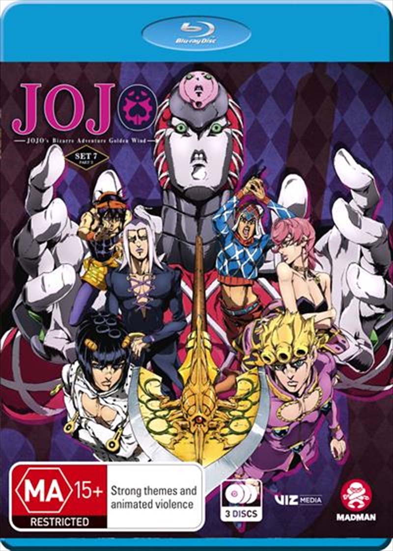 Jojo's Bizarre Adventure - Golden Wind - Set 7 - Part 2 - Eps 21-39/Product Detail/Anime