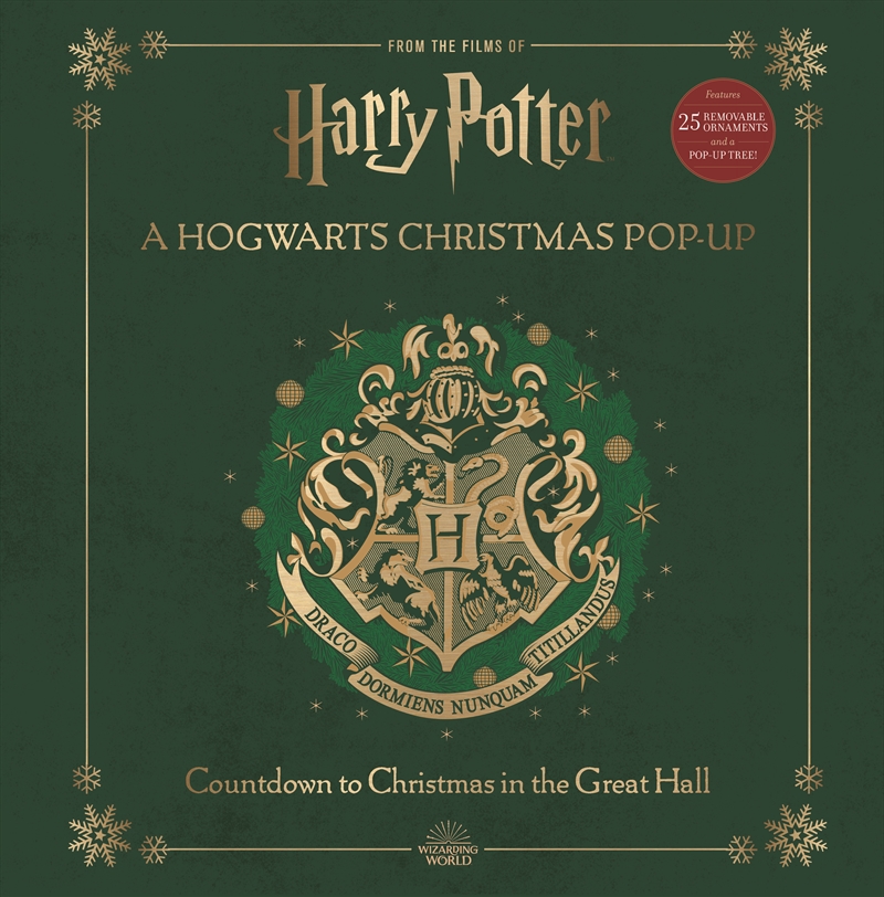 A Hogwarts Christmas Pop Up Advent Calendar - Vol 2 | Hardback Book