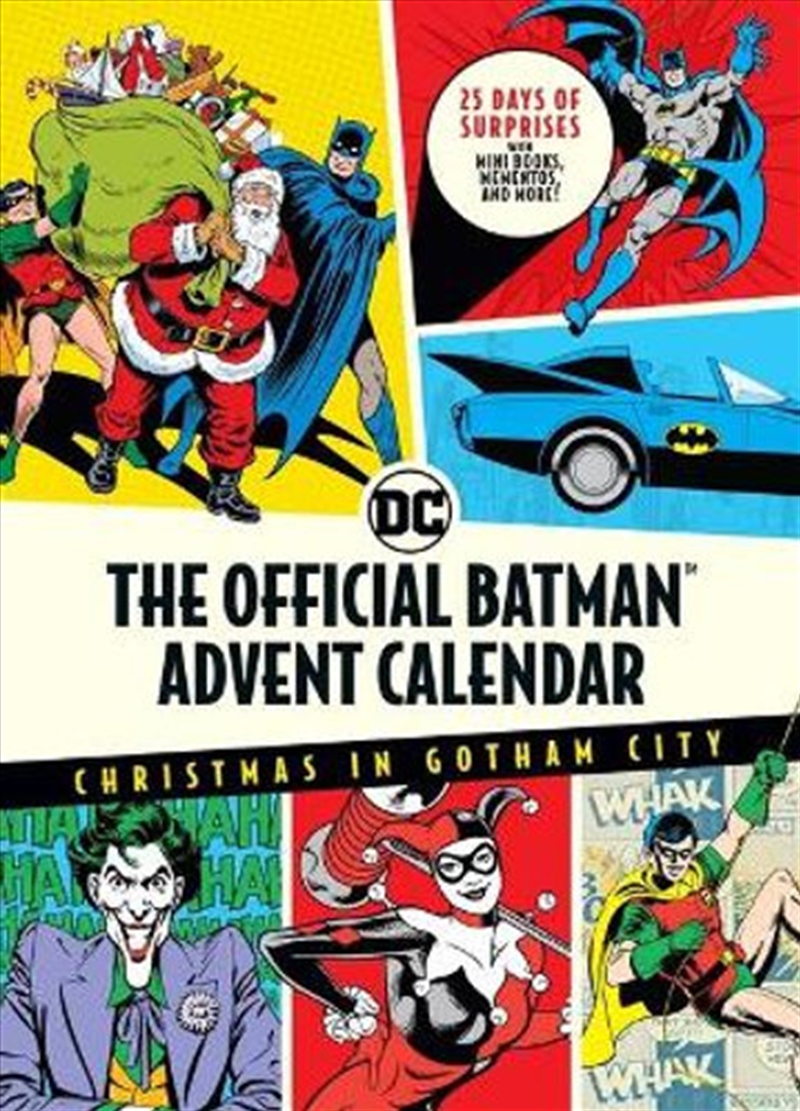 Official Batman Advent Calendar | Hardback Book