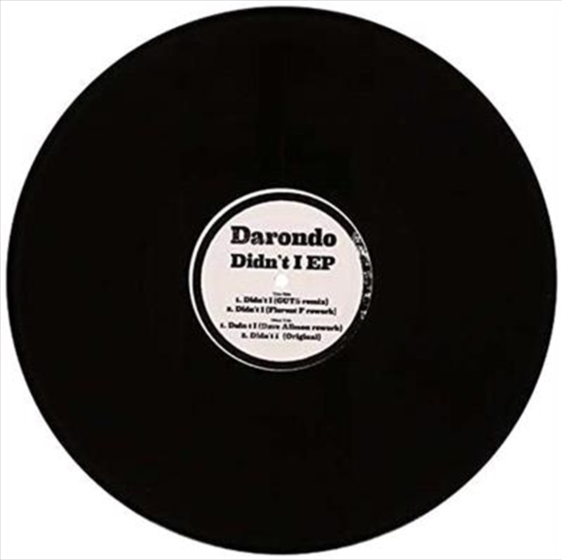 Didn't I/Product Detail/Rap