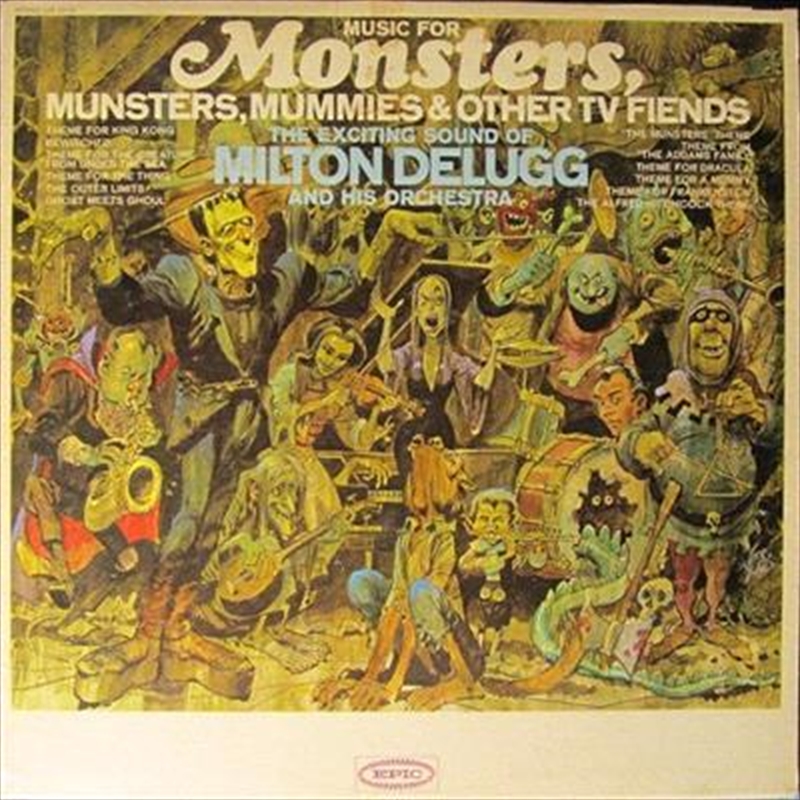 Music For Monsters Munsters Mummies Halloween/Product Detail/Soundtrack