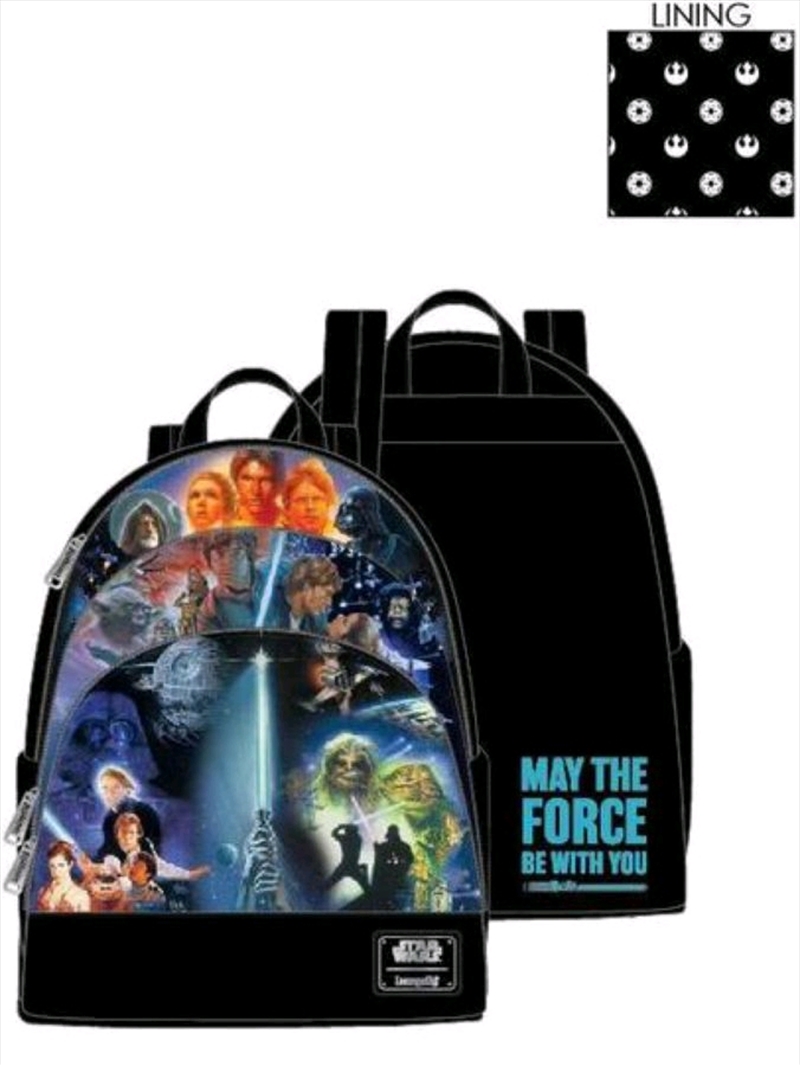 Loungefly - Star Wars - Original Trilogy Backpack/Product Detail/Bags