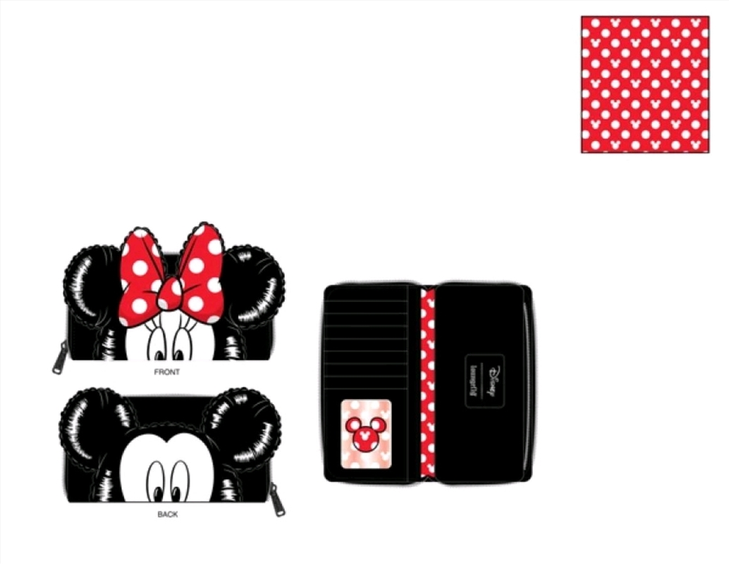 Loungefly - Mickey Mouse - Balloons Zip Purse/Product Detail/Wallets