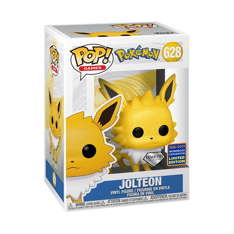 Pokemon - Jolteon (Diamond Glitter) Pop! WC21 RS/Product Detail/Convention Exclusives
