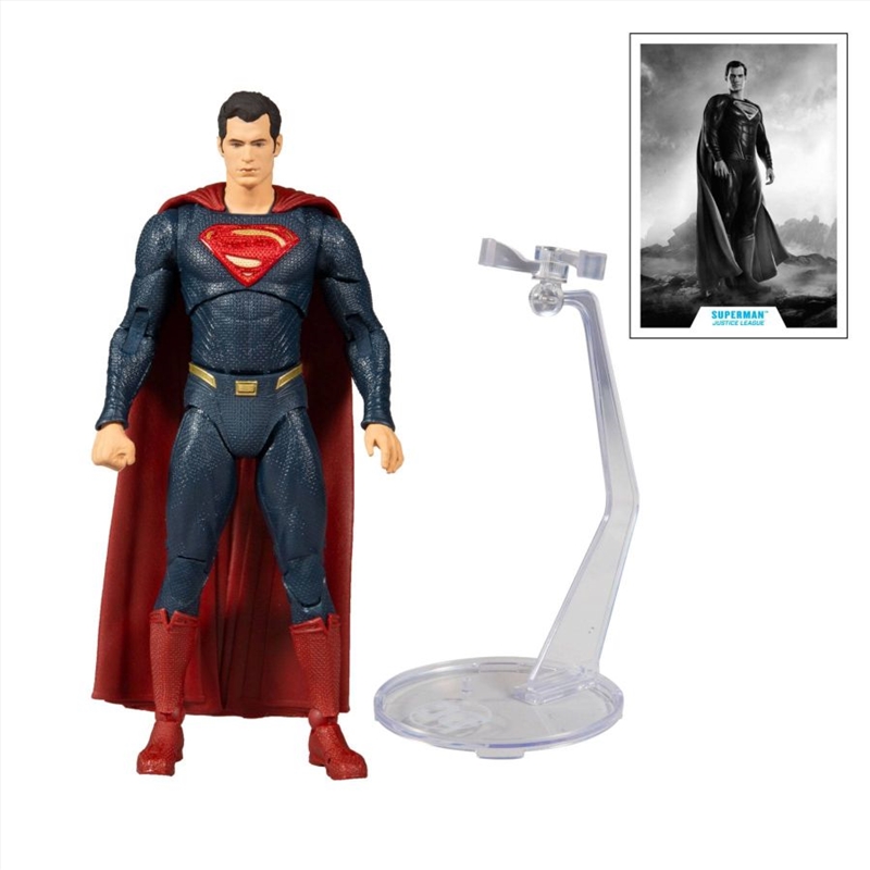Justice League Movie - Superman Blue/Red 7" Action Figure/Product Detail/Figurines