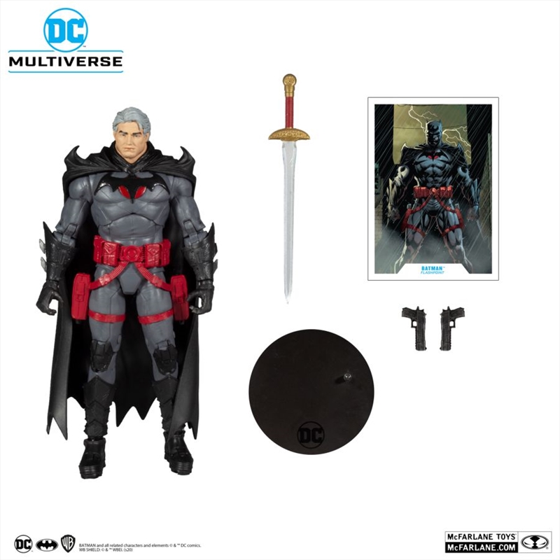 Batman - Thomas Wayne Unmasked Flashpoint 7" Action Figure/Product Detail/Figurines