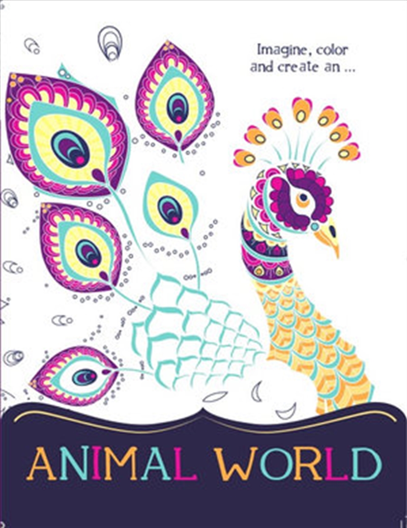 Adult Animal Colouring: Animal World/Product Detail/Kids Colouring