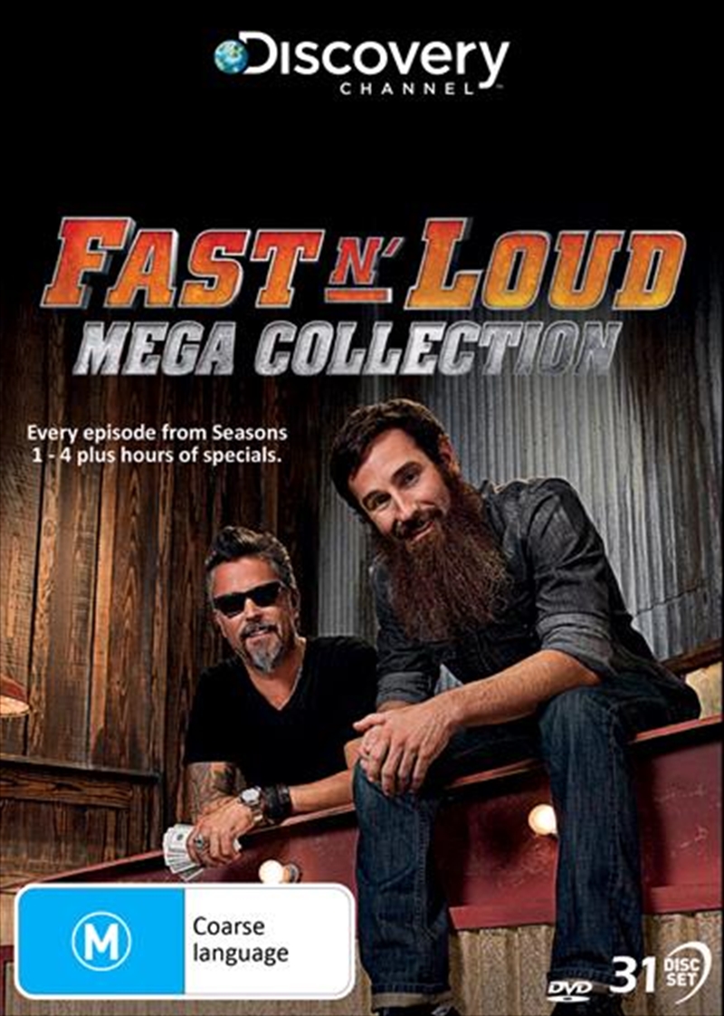 Fast N' Loud - Season 1-4  Mega Collection DVD/Product Detail/Reality/Lifestyle