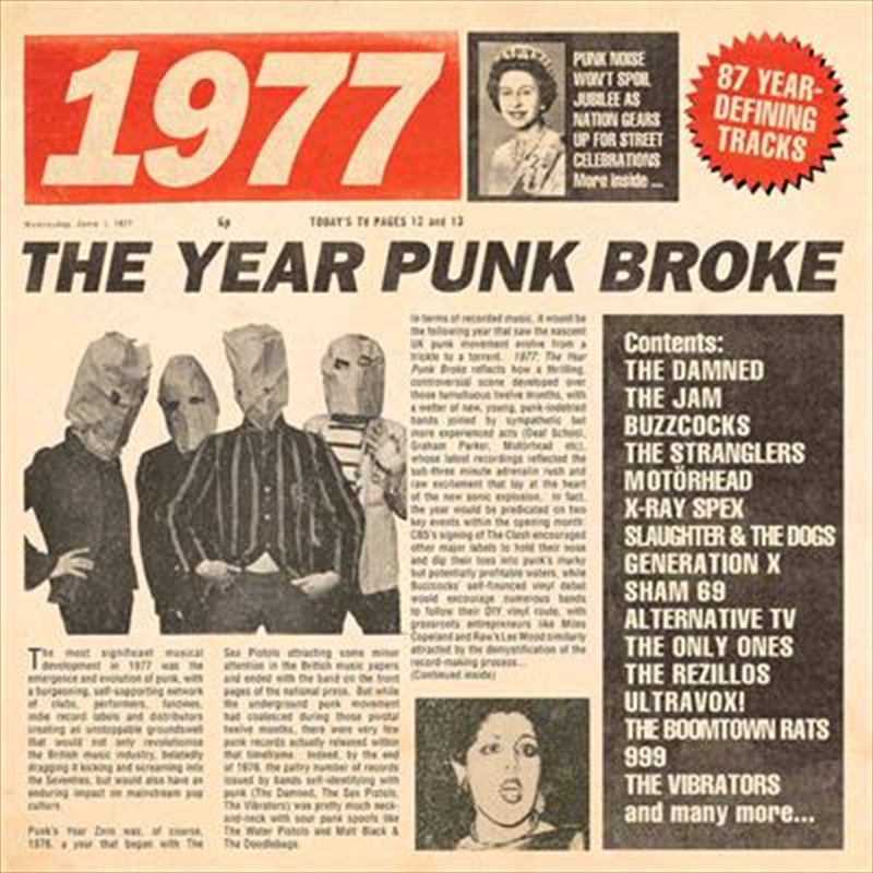 1977 -  Year Punk Broke Boxset/Product Detail/Compilation