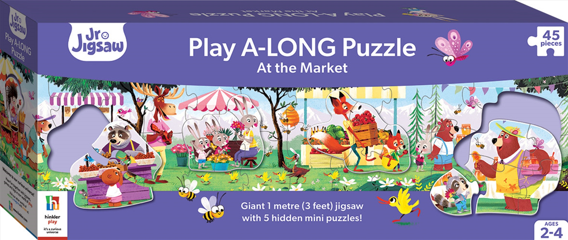 Play A-Long Jigsaw Puzzle - At the Market/Product Detail/Destination