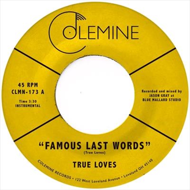 Famous Last Words/Product Detail/R&B