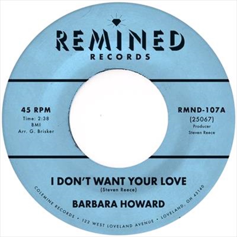 I Don't Want Your Love/Product Detail/Soul