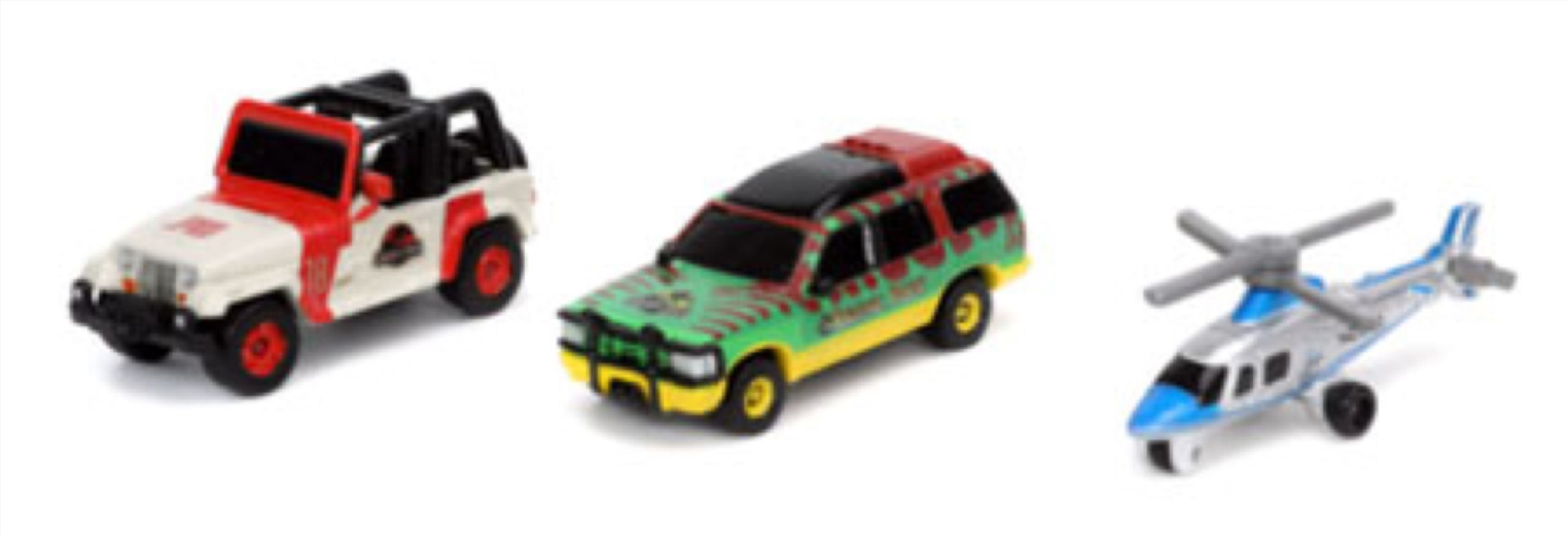 Jurassic Park - Nano Hollywood Ride 3-Pack/Product Detail/Figurines