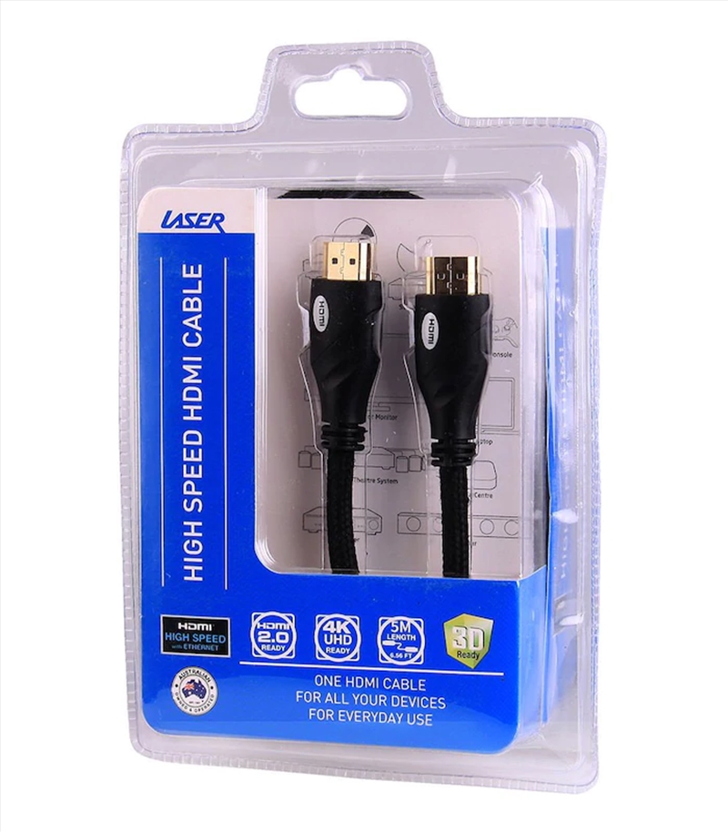 Connect Hdmi2.0 4k 5m Hdmi Cable/Product Detail/Cables