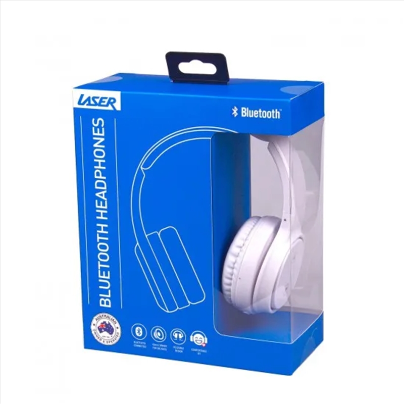 Laser Foldable Wireless Bluetooth Stereo Headphones Bright White/Product Detail/Headphones